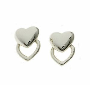RARE Tiffany & Co. Double Heart Earrings